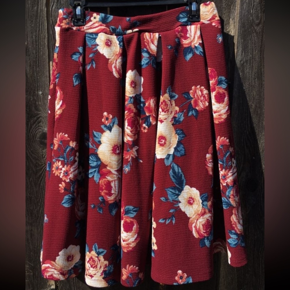 Floral skirt
